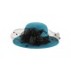  Flower Net Round Top Hat