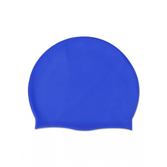 Elastic Silicone Solid Swimming Cap